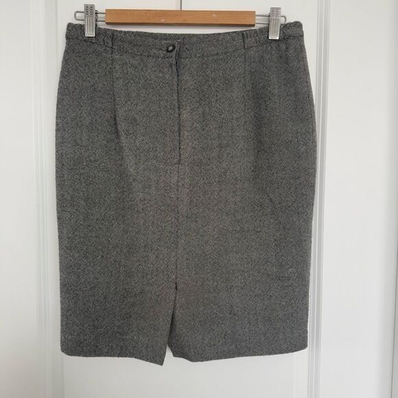 KAISAMENG | Vintage heathered pencil skirt - Picture 6 of 10